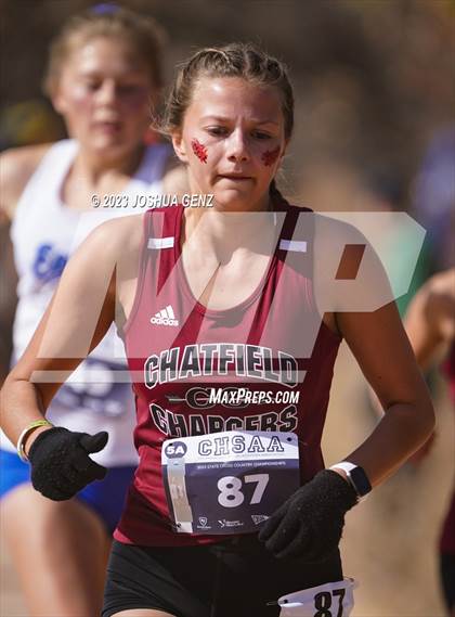 Thumbnail 1 in CHSAA 5A Cross Country Final photogallery.