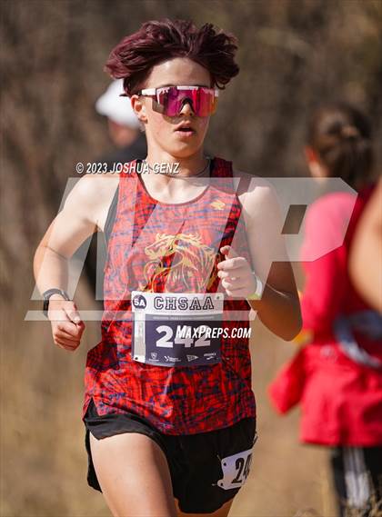 Thumbnail 2 in CHSAA 5A Cross Country Final photogallery.