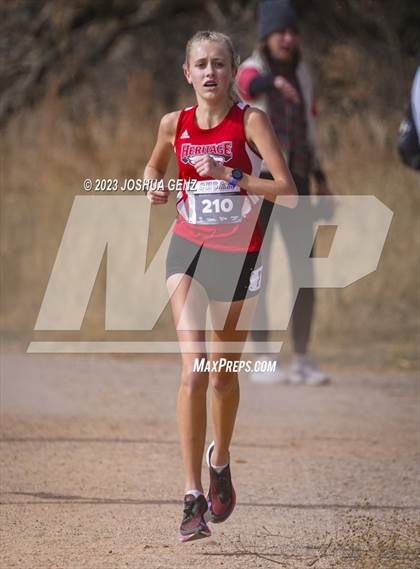 Thumbnail 2 in CHSAA 5A Cross Country Final photogallery.