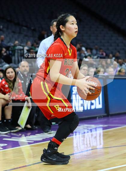Thumbnail 2 in Rosary Academy vs. Bishop O'Dowd (CIF State D1 Final) photogallery.