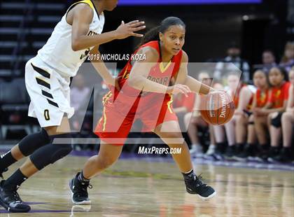 Thumbnail 3 in Rosary Academy vs. Bishop O'Dowd (CIF State D1 Final) photogallery.