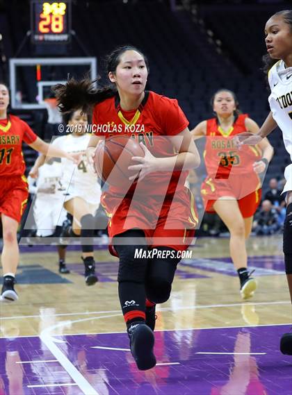 Thumbnail 1 in Rosary Academy vs. Bishop O'Dowd (CIF State D1 Final) photogallery.