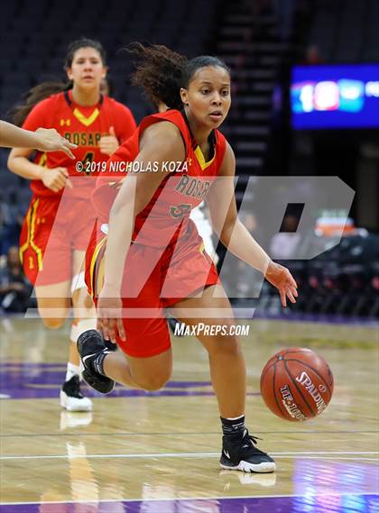 Thumbnail 2 in Rosary Academy vs. Bishop O'Dowd (CIF State D1 Final) photogallery.