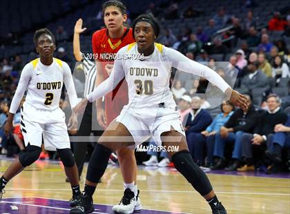 Thumbnail 1 in Rosary Academy vs. Bishop O'Dowd (CIF State D1 Final) photogallery.