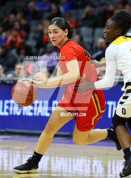 Thumbnail 1 in Rosary Academy vs. Bishop O'Dowd (CIF State D1 Final) photogallery.