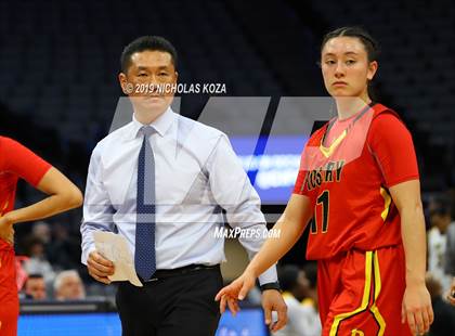 Thumbnail 1 in Rosary Academy vs. Bishop O'Dowd (CIF State D1 Final) photogallery.