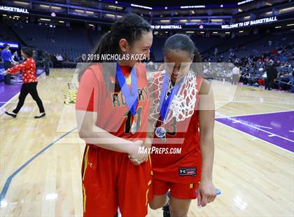 Thumbnail 3 in Rosary Academy vs. Bishop O'Dowd (CIF State D1 Final) photogallery.