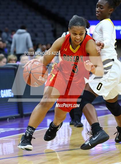 Thumbnail 1 in Rosary Academy vs. Bishop O'Dowd (CIF State D1 Final) photogallery.
