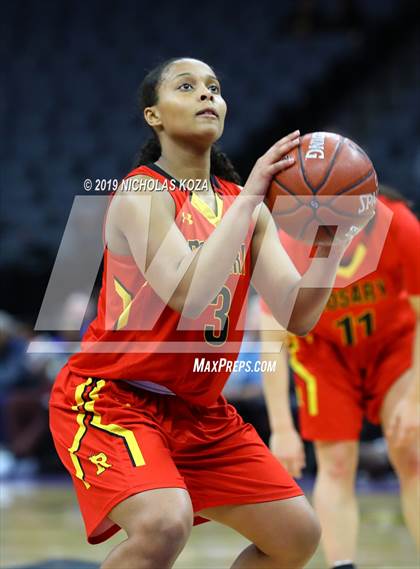 Thumbnail 2 in Rosary Academy vs. Bishop O'Dowd (CIF State D1 Final) photogallery.