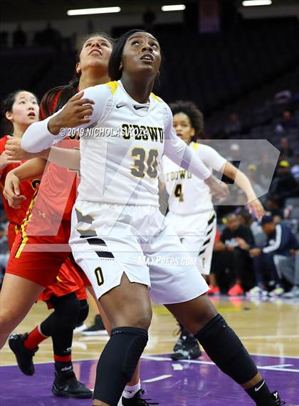 Thumbnail 1 in Rosary Academy vs. Bishop O'Dowd (CIF State D1 Final) photogallery.