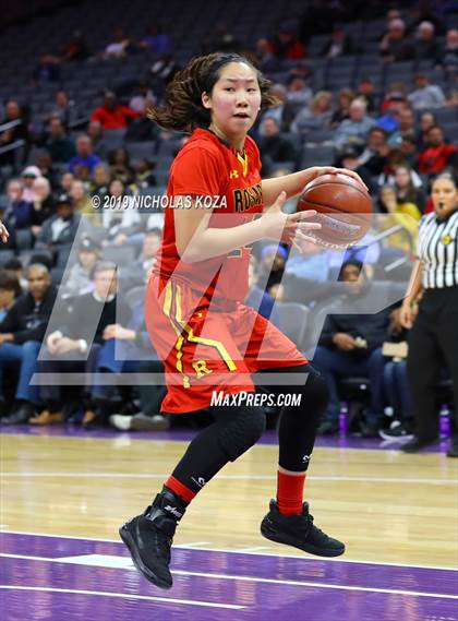 Thumbnail 3 in Rosary Academy vs. Bishop O'Dowd (CIF State D1 Final) photogallery.