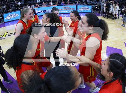 Thumbnail 1 in Rosary Academy vs. Bishop O'Dowd (CIF State D1 Final) photogallery.