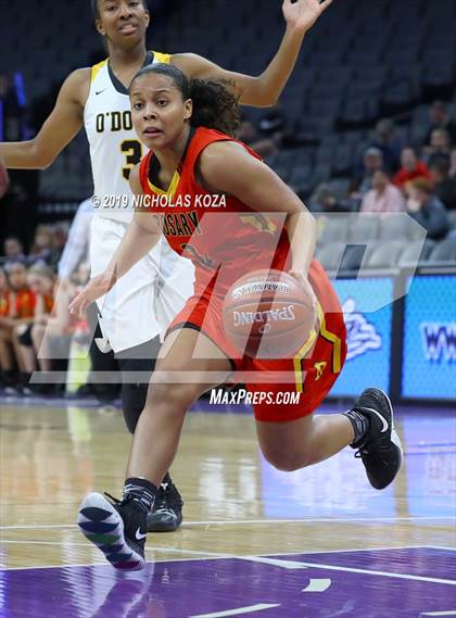 Thumbnail 1 in Rosary Academy vs. Bishop O'Dowd (CIF State D1 Final) photogallery.