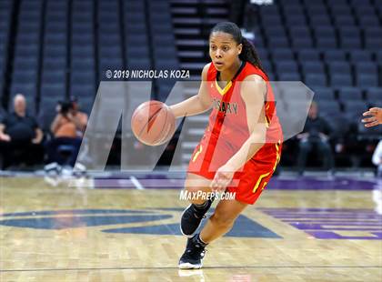 Thumbnail 2 in Rosary Academy vs. Bishop O'Dowd (CIF State D1 Final) photogallery.