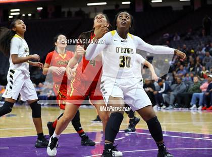 Thumbnail 3 in Rosary Academy vs. Bishop O'Dowd (CIF State D1 Final) photogallery.