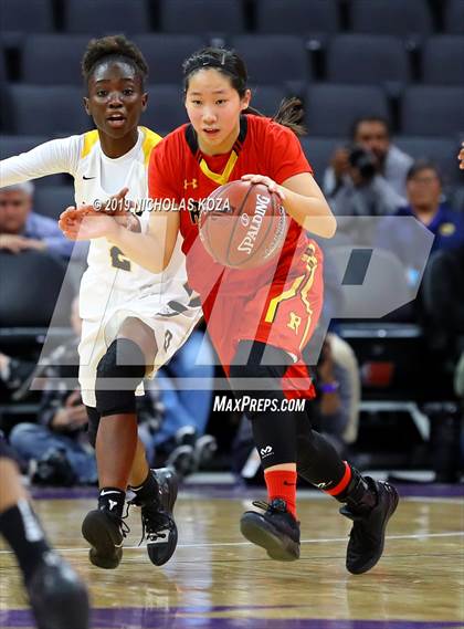 Thumbnail 1 in Rosary Academy vs. Bishop O'Dowd (CIF State D1 Final) photogallery.