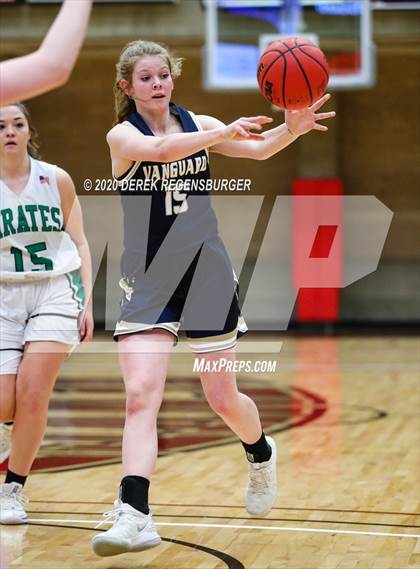 Thumbnail 2 in St. Mary's vs The Vanguard School (CHSAA 3A Great 8) photogallery.