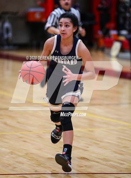 Thumbnail 1 in St. Mary's vs The Vanguard School (CHSAA 3A Great 8) photogallery.