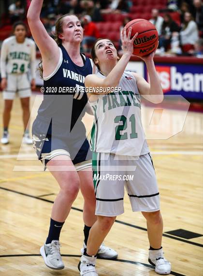 Thumbnail 1 in St. Mary's vs The Vanguard School (CHSAA 3A Great 8) photogallery.