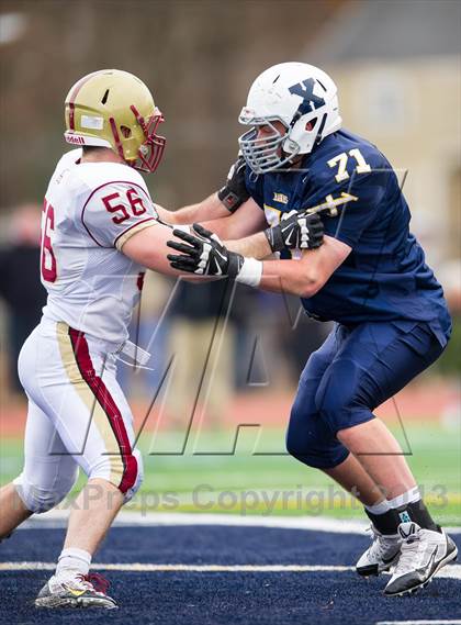 Thumbnail 3 in Boston College High @ Xaverian Brothers (MIAA D1 South Semifinal) photogallery.