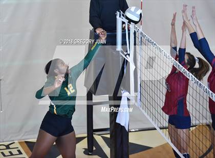 Thumbnail 1 in Archbishop Hannan vs Cabrini (Catholic League Tournament) photogallery.