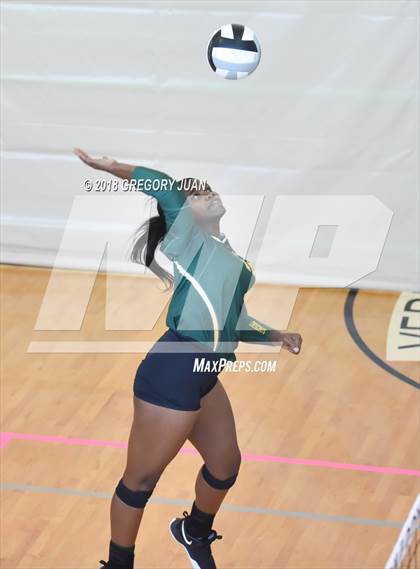 Thumbnail 3 in Archbishop Hannan vs Cabrini (Catholic League Tournament) photogallery.