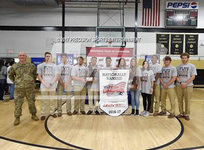 Thumbnail 2 in Northwest Rankin Boys/Girls Soccer TOC Ceremony photogallery.