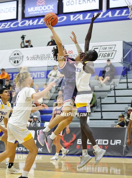 Thumbnail 2 in Springville vs. Cyprus (5 for the Fight National Hoopfest) photogallery.