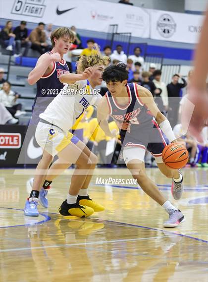 Thumbnail 1 in Springville vs. Cyprus (5 for the Fight National Hoopfest) photogallery.