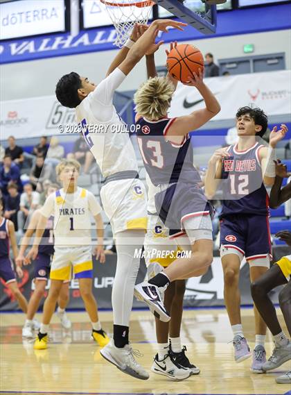 Thumbnail 3 in Springville vs. Cyprus (5 for the Fight National Hoopfest) photogallery.