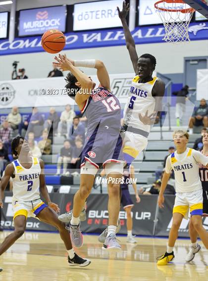 Thumbnail 1 in Springville vs. Cyprus (5 for the Fight National Hoopfest) photogallery.