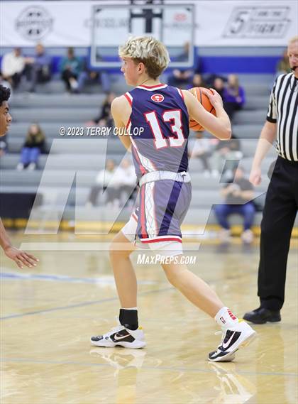 Thumbnail 1 in Springville vs. Cyprus (5 for the Fight National Hoopfest) photogallery.
