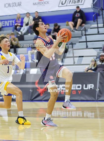 Thumbnail 3 in Springville vs. Cyprus (5 for the Fight National Hoopfest) photogallery.