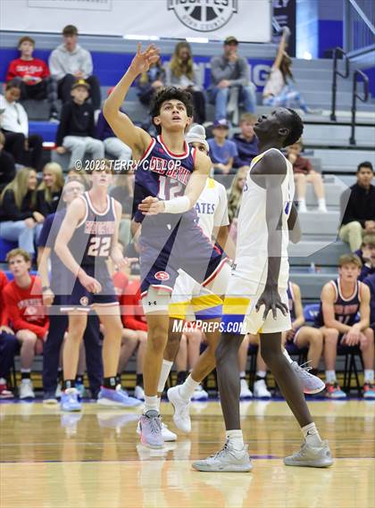 Thumbnail 3 in Springville vs. Cyprus (5 for the Fight National Hoopfest) photogallery.