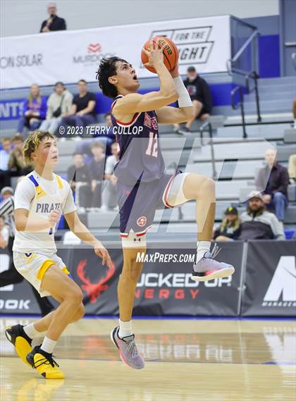 Thumbnail 2 in Springville vs. Cyprus (5 for the Fight National Hoopfest) photogallery.