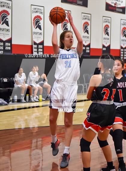 Thumbnail 2 in Veritas Prep vs Chandler Prep (Chandler Prep New Years Classic) photogallery.