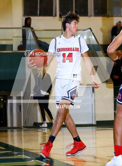 Thumbnail 2 in Crossroads vs. Taft (St. Monica Tournament) photogallery.