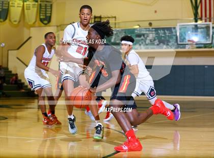 Thumbnail 1 in Crossroads vs. Taft (St. Monica Tournament) photogallery.