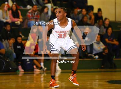 Thumbnail 2 in Crossroads vs. Taft (St. Monica Tournament) photogallery.