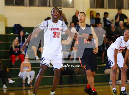 Thumbnail 2 in Crossroads vs. Taft (St. Monica Tournament) photogallery.