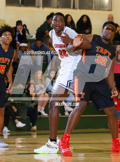 Thumbnail 3 in Crossroads vs. Taft (St. Monica Tournament) photogallery.