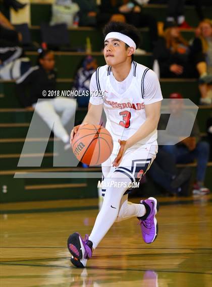 Thumbnail 2 in Crossroads vs. Taft (St. Monica Tournament) photogallery.