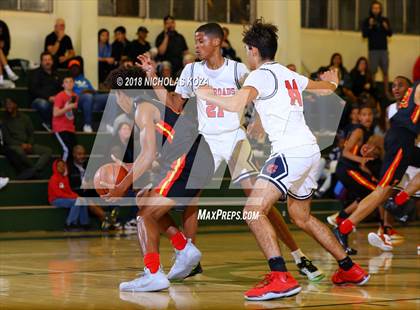 Thumbnail 2 in Crossroads vs. Taft (St. Monica Tournament) photogallery.