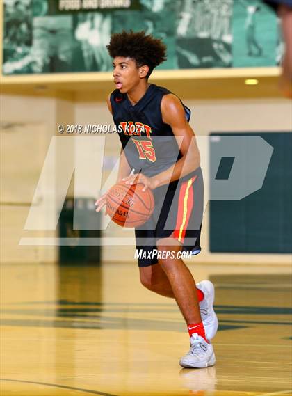 Thumbnail 2 in Crossroads vs. Taft (St. Monica Tournament) photogallery.