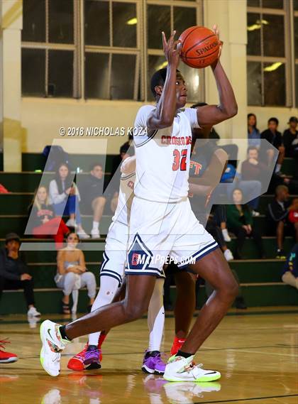 Thumbnail 2 in Crossroads vs. Taft (St. Monica Tournament) photogallery.