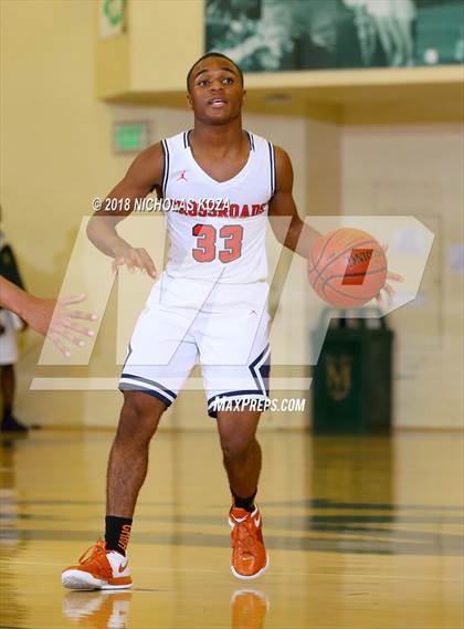 Thumbnail 2 in Crossroads vs. Taft (St. Monica Tournament) photogallery.