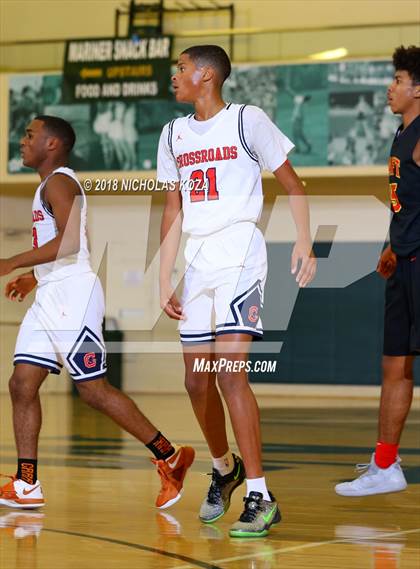 Thumbnail 2 in Crossroads vs. Taft (St. Monica Tournament) photogallery.