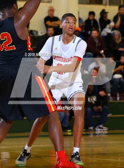 Thumbnail 1 in Crossroads vs. Taft (St. Monica Tournament) photogallery.