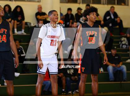 Thumbnail 1 in Crossroads vs. Taft (St. Monica Tournament) photogallery.