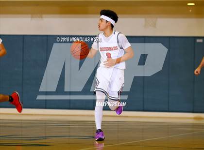 Thumbnail 2 in Crossroads vs. Taft (St. Monica Tournament) photogallery.